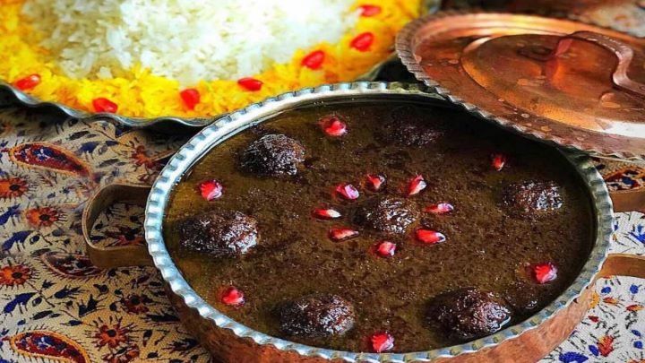 رسپی خورشت فسنجان با کنجد