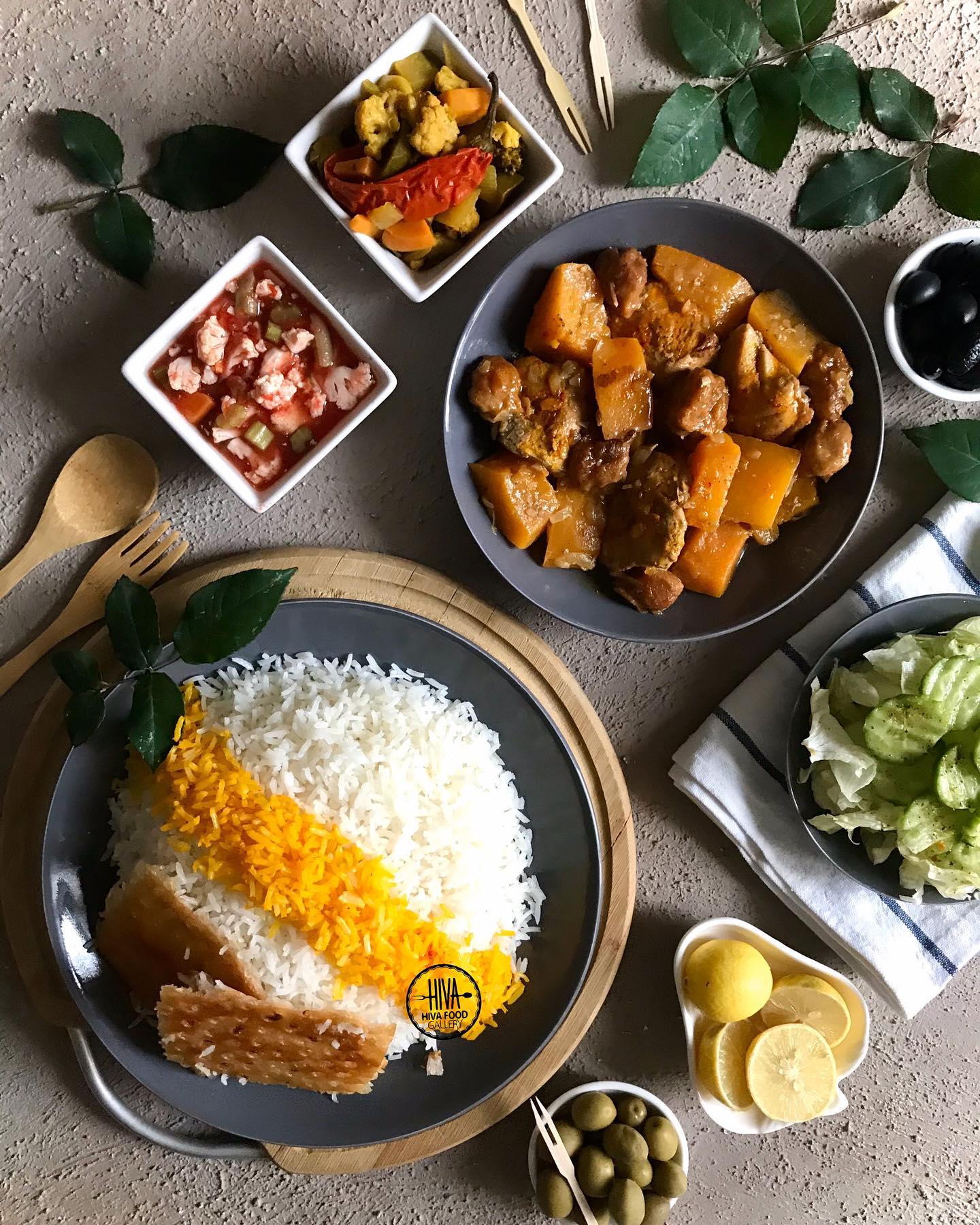 طرز تهیه خورشت كدو حلوایی با مرغ زعفرانی هیوا