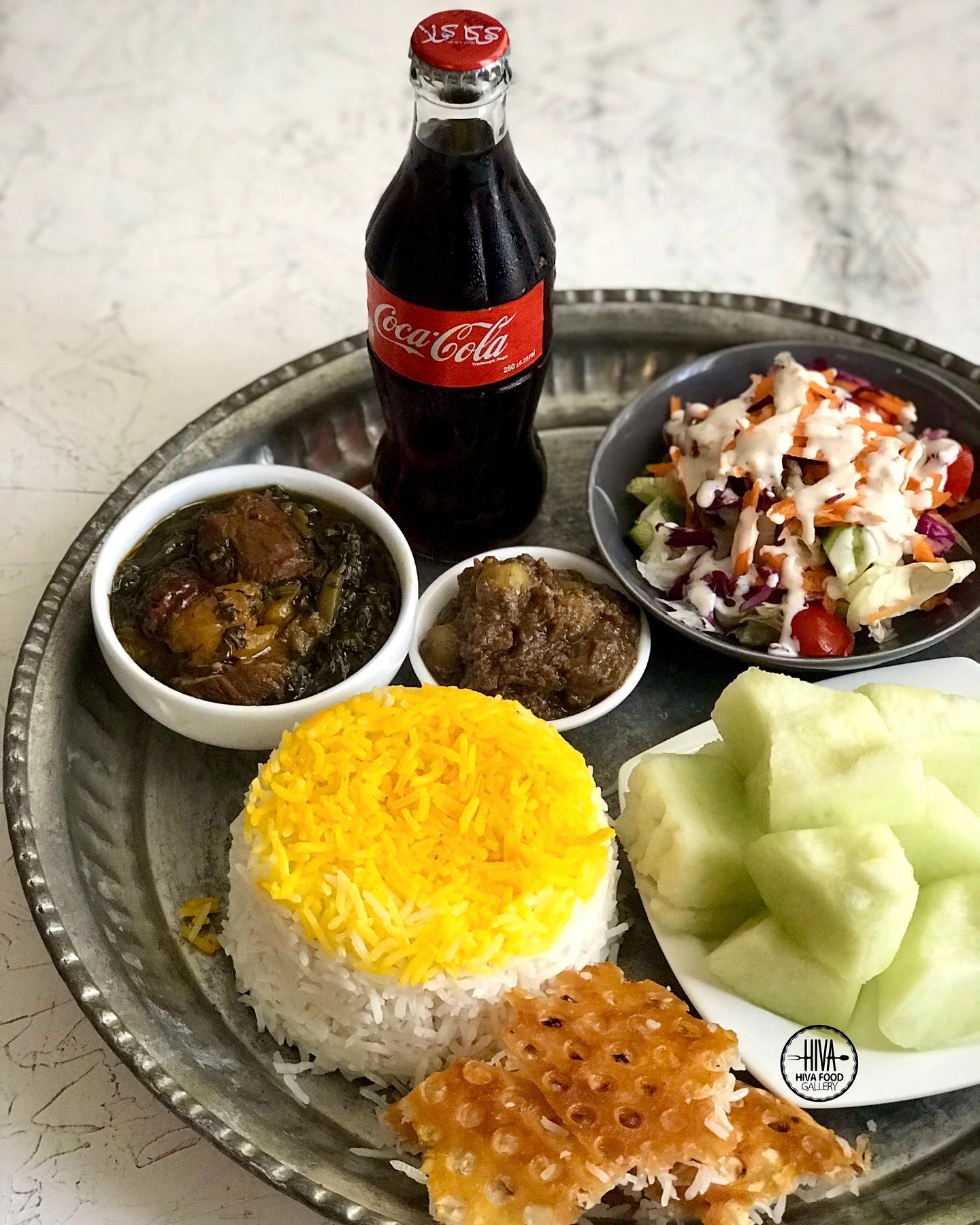طرز تهیه خورشت آلو اسفناج هیوا